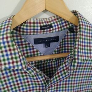 Tommy Hilfiger. Long sleeve.  17 1/2.  34-35.